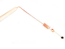 Біолокаційна рамка мідна з тигровим глазом