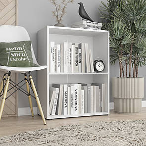 Стелаж на 2 комірки, книжкова полиця для дому та офісу
