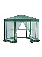 Садовий павільйон намет з москітною сіткою 4х4 (2х2х2) 6 стінок