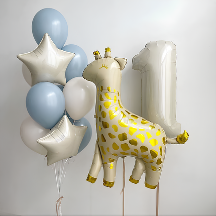 Набір із кульок Жираф, фото 1