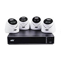 Комплект відеоспостереження ATIS kit 4 int