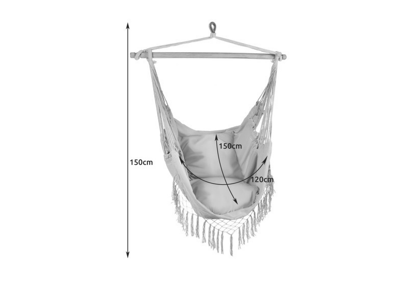 Бразильське підвісне крісло-гамак Malatec