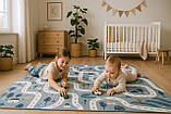 Килимок дитячий «Лісове містечко», т. 11 мм, хім зшитий пінополіетилен, 120х400 см. Україна, TERMOIZOL®, фото 4