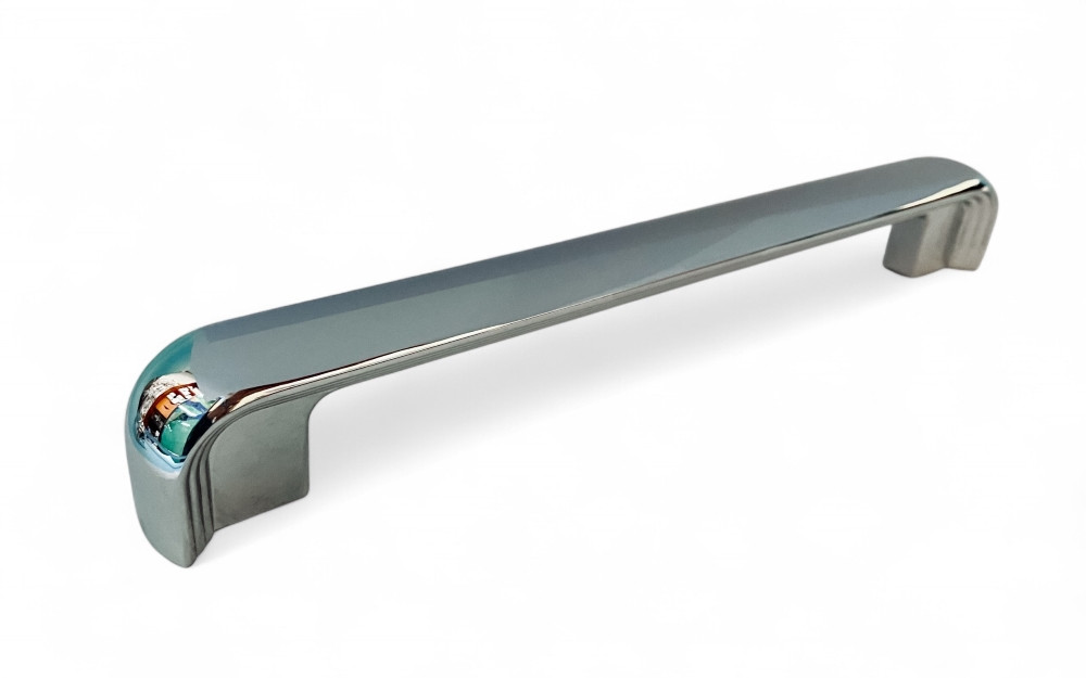 Меблева ручка-скоба ModernLine MH-306-192-224Chrome блискучий хром 192-224 мм