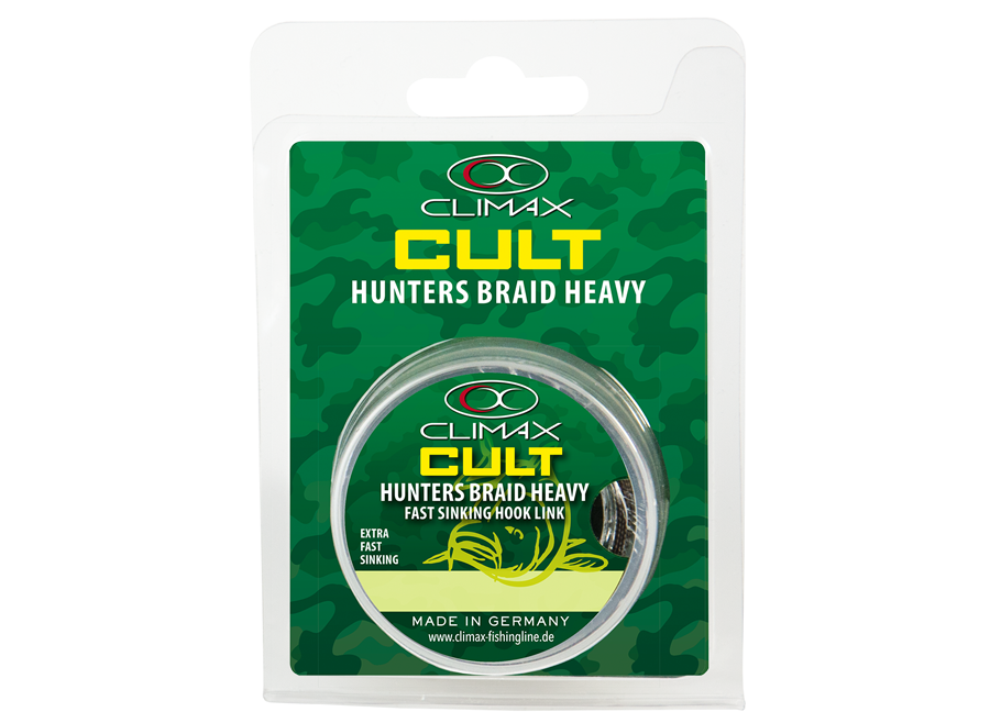 Повідцевий матеріал Climax CULT Heavy HuntersBraid silt, 30 lbs, 20 m