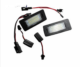 Підсвітка номера Skoda Octavia 3 III Rapid 2012-