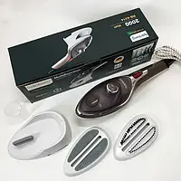 Ручний відпарювач для одягу Rainberg RB-6314 2000 Вт із двома змінними насадками, парова щітка