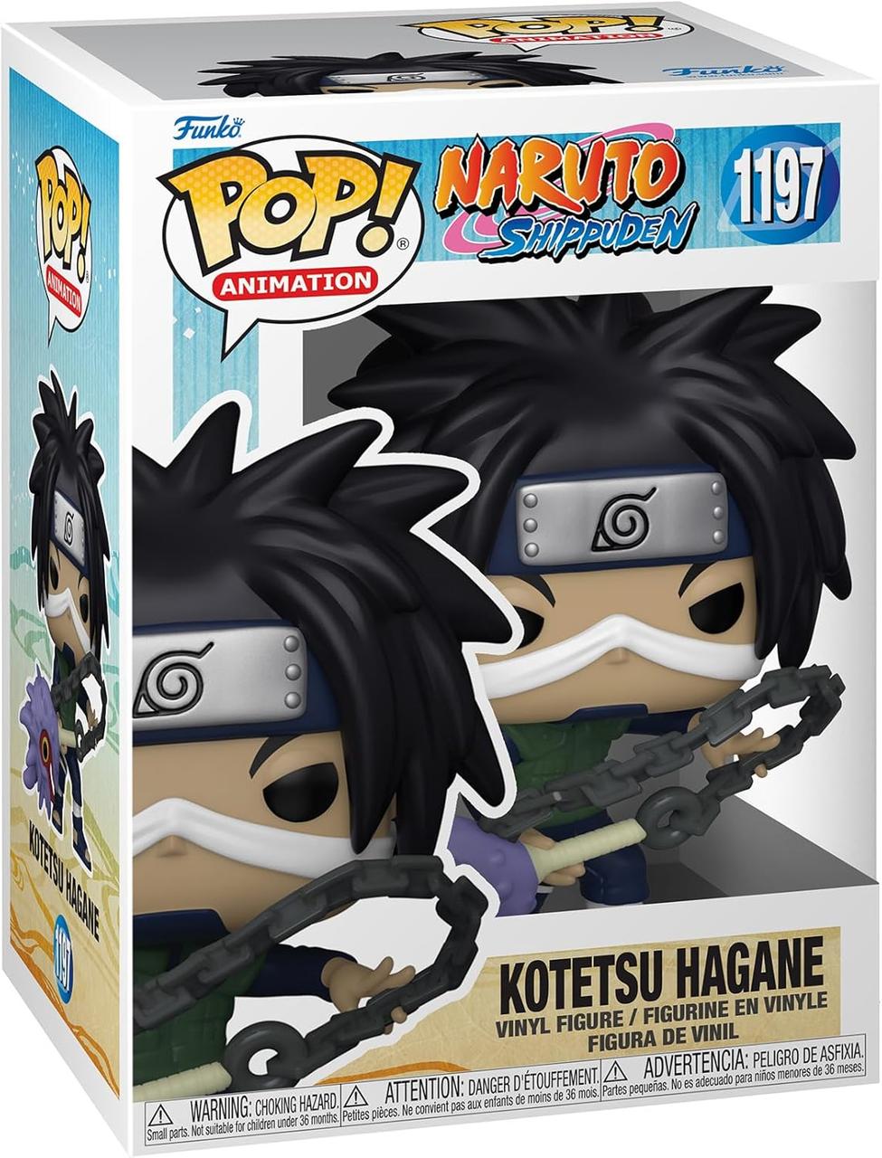 Фігурка Фанко Поп! Аніме Наруто Котецю Хагане Funko POP Naruto - Kotetsu Hagane 58007, фото 1