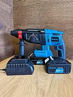 Акумуляторний перфоратор із 2 акумуляторами Makita Потужний перфоратор дриль для дому та будівництва
