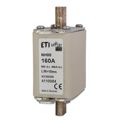 Запобіжник ETI NH-00 Battery 160A 80V DC