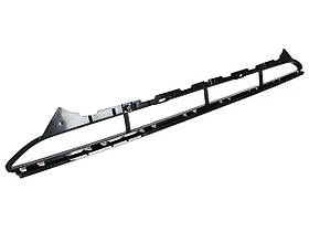 Audi A4 B8 FL 11-15 решітка бампера середня чорна, БАМПЕР СТАНДАРТ арт. DA-20378