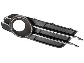 Audi A6 C7 3.0 TDI 11-14 з протівотуманкамі передня решітка чорний + хром права сторона