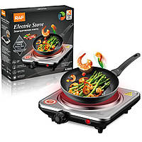 Плита електрична на 1 конфорку, 1000Вт, SK-5101 / Настільна електроплита / Настільна електроплита