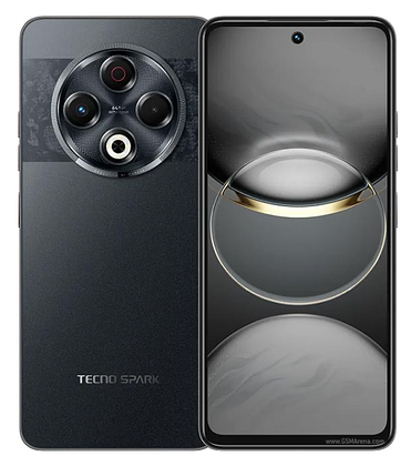 Гідрогелева захисна плівка на Tecno Spark 30 на весь екран прозора, фото 1