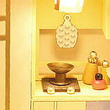 Румбокс Японський будинок-лофт Інтер'єрний конструктор Roombox Japanese Casa Loft M-027 + купол, фото 4