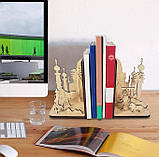 Підставка для книг 3D дерев'яна головоломка Саудівська Аравія M-73, фото 4