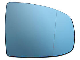 BMW X5 E70 06-13 вкладиш дзеркала з обігрівом синій правий