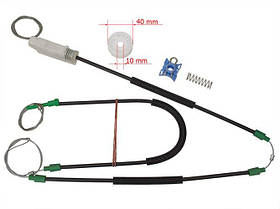BMW Z4 02-08 кабріолет ремкомплектект склопідіймача передній лівий
