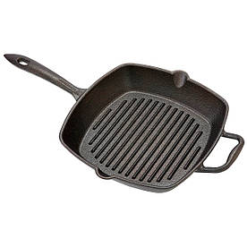 Сковорода чавунна квадратна 2 л Groenberg Nabro Pan 28x28 cm / 2 L Black
