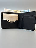 Шкіряний гаманець DIXON чорний, фото 4
