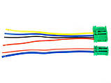 Renault Scenic і II джгут проводів для резистора 6441L1 (2 контакту + 4 контакту) 2шт комплект, арт. DA-14728, фото 2