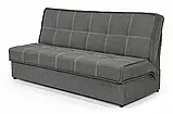 Диван прямий Лукас (стандарт) рогожка сірий, фото 2