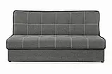 Диван прямий Лукас (стандарт) рогожка сірий, фото 3