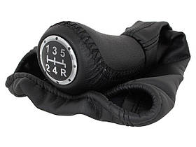 Fiat Punto II 99-03 ручка перемикання передач чорний + чохол 5 передач