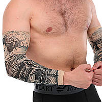 Нарукавники компресійні тату рукава для захисту від сонця SP-Sport MS-9289 2шт кольори в асортименті Код