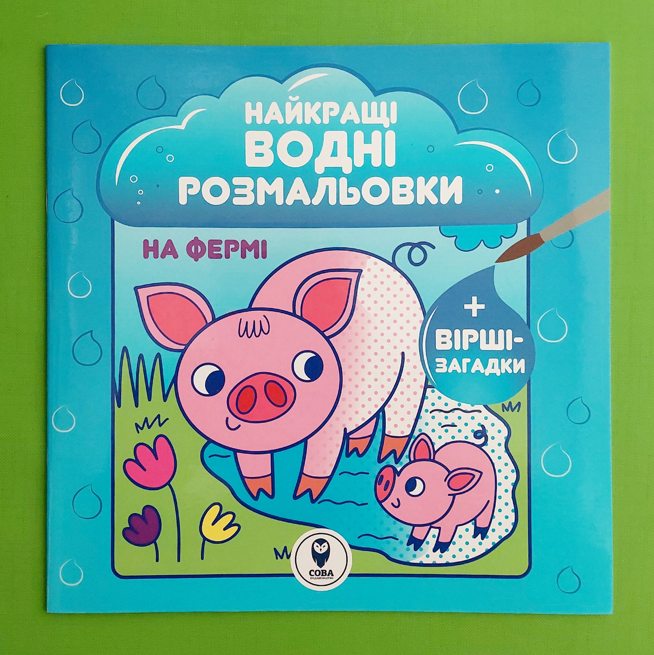 Сова Розмальовка водяна. НВР На фермі