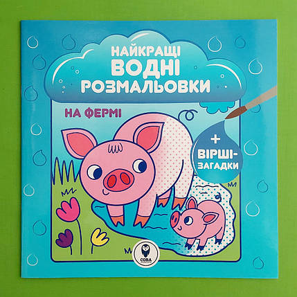 Сова Розмальовка водяна. НВР На фермі, фото 1