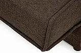 Диван прямий Лукас (стандарт) рогожка коричневий, фото 4