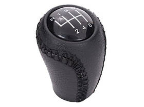 Mazda CX-7 06-12 ручка перемикання передач чорна шкіра 6 передач, арт. DA-14301