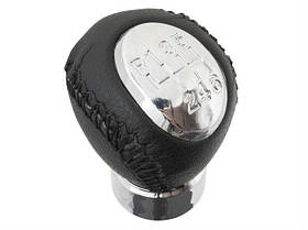 Mazda 3 BK 03-08 ручка перемикання передач чорна шкіра 6 передач