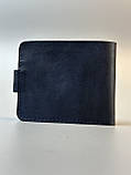 Шкіряний гаманець DIXON синій, фото 4