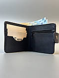 Шкіряний гаманець DIXON синій, фото 3