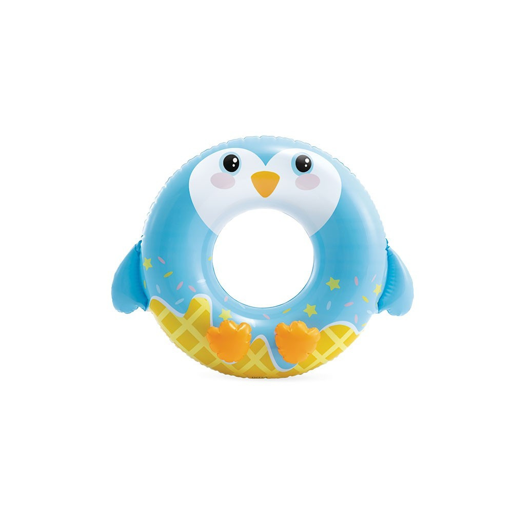 Надувне коло Intex 59266 «Пінгвін», 91 × 76 см, фото 1