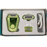 Епілятор VGR 2 в 1 V-758, 2 насадки., фото 3