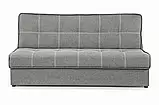 Диван прямий Лукас (стандарт) рогожка світло-сірий, фото 2