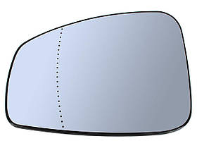 Renault Megane III 08-16 вкладиш дзеркала з підігрівом лівий