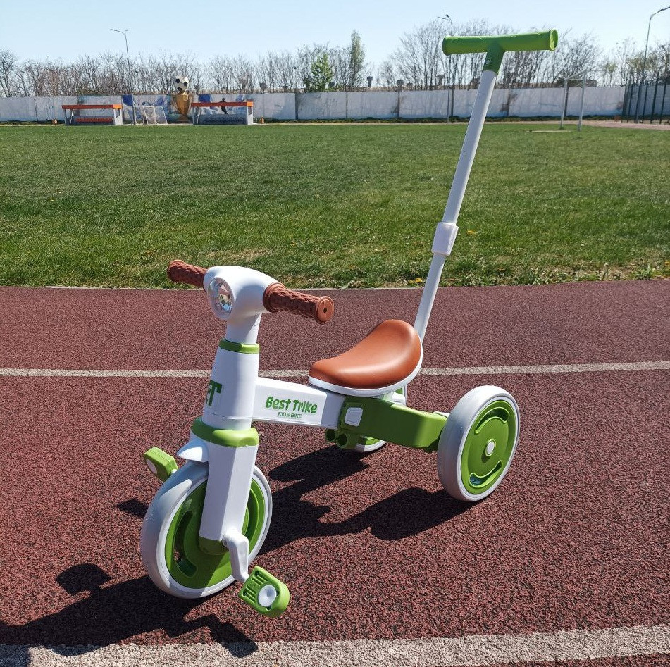 Дитячий велосипед Триколісний BestTrike LB-10240 зелений, фото 1