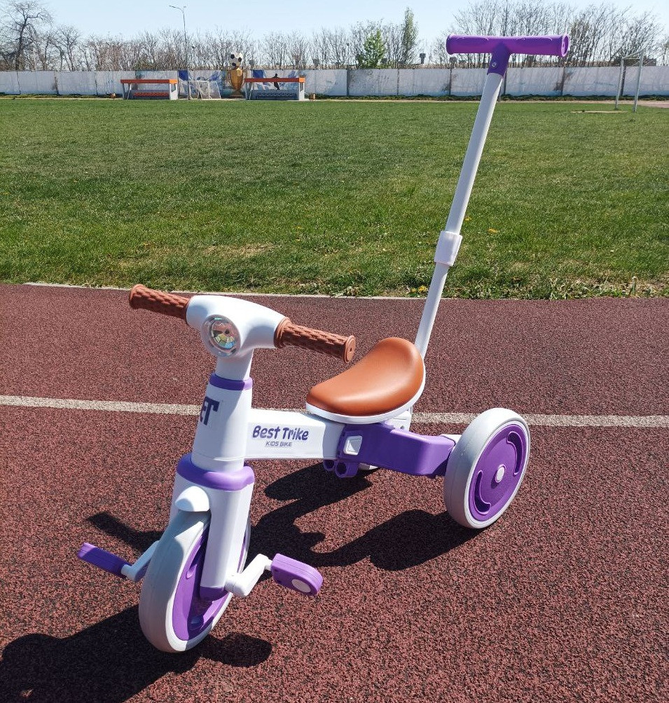 Дитячий велосипед Триколісний BestTrike LB-10571 фіолетовий, фото 1