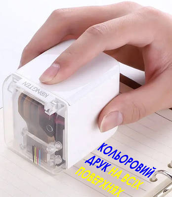 Принтер струменевий кольоровий MBrush для друку на будь-якій поверхні Wi-Fi/USB Kongten акумуляторний 209751