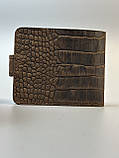Шкіряний гаманець DIXON коричневий, фото 3