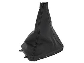 Saab 9-3 03-12 чохол ручки перемикання передач чорний + рамка