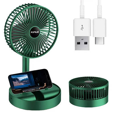 Складаний акумуляторний мінівентилятор з USB-зарядкою 207726