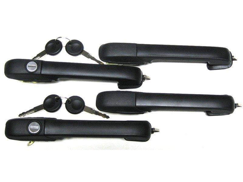 VW Golf і 74-83 зовнішні дверні ручки 4 шт. комплект. Тюнінг як гольф III з ключами, фото 1