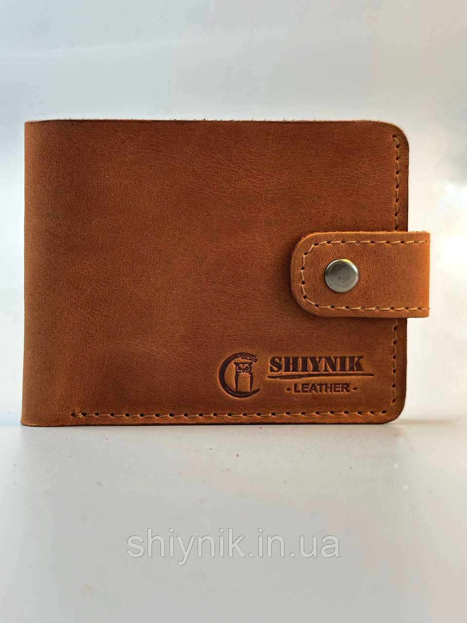 Шкіряний гаманець DIXON коньяк, фото 1