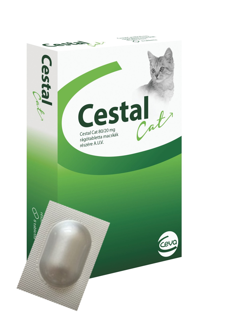 Цестал Кет зі смаком печінки (1 таблетка), Ceva