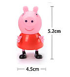 Набір фігурок Свинка Пеппа RESTEQ, іграшки Peppa Pig, фігурки Свинка Пеппа і сім'я, ігрові фігурки для дітей, фото 3